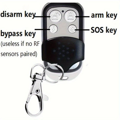 SH-AL Wireless 433MHz Roller Shutter Garage Gate Alarm System Portable Magnetic Detector Thick Switch Anti-Theft Security for Rolling
