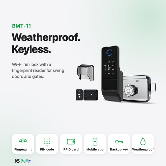 NavKar BMT-11 Weatherproof. Keyless