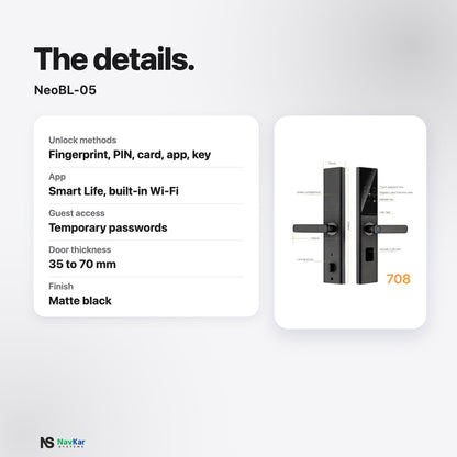 NavKar NeoBL-05 specifications