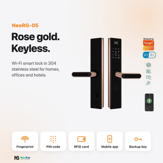 NavKar NeoRG-05 Rose gold. Keyless