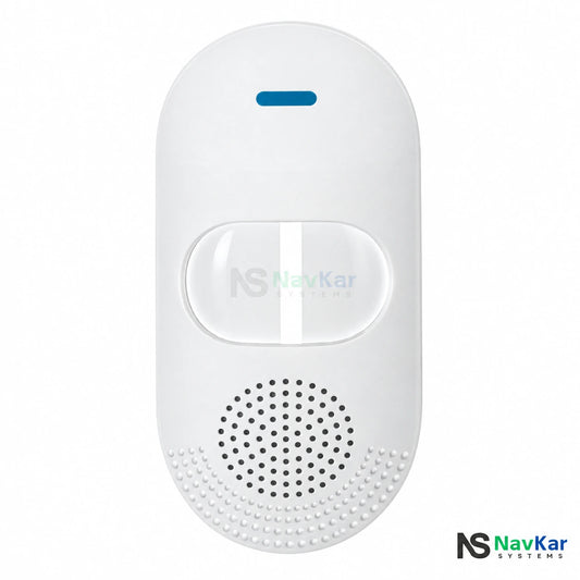 NavKar PIR-TY Wi-Fi PIR motion alarm with front lens and speaker grille