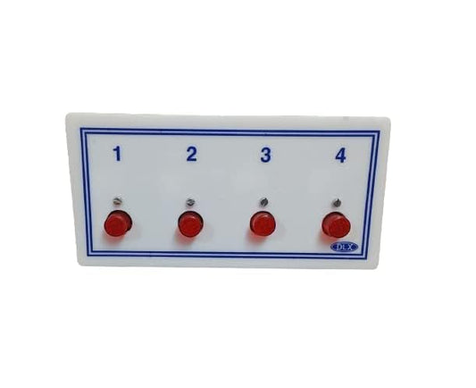 Navkar Systems Nurse Call System/Staff Call System for 4 Points (Wired,100% Accuracy)