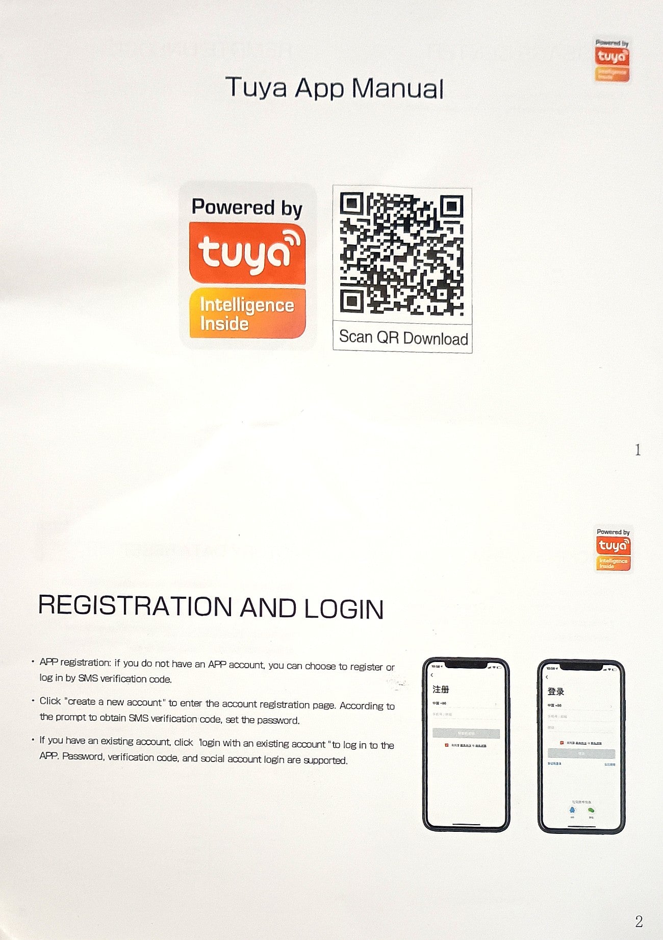 BMT-22  Weatherproof Tuya WiFi Smart Door Lock Digital Password Double Fingerprint Electronic motorised Rim Lock for All Swing Doors