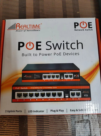 POE 4 Port 10/100 MBPS Poe Switch