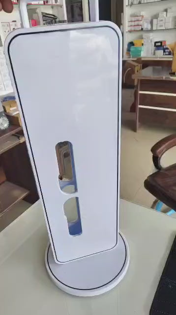 Hand rotatable Plastic Demo Stand of Smart Locks