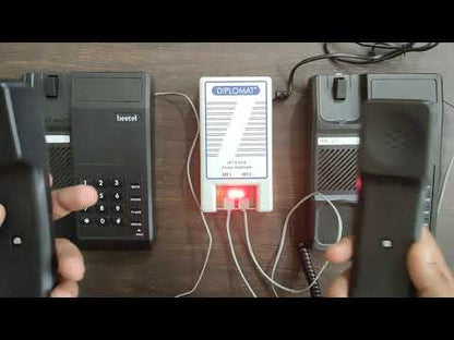 2 LINES Lift & Talk Intercom System with EPABX and 2 Landline Phones
