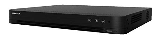 Hikvision 4-ch 1080p 1U H.265 pro+ AcuSense DVR with face Detection iDS-7204HQHI-M1/S with NAVKAR SYSTEMS Printed Carry Bag and Warranty Card