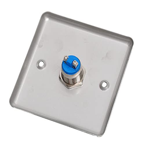 SSW-442P Anti-Rust Strong Metal Door Exit Push Button Switch Plate for ...