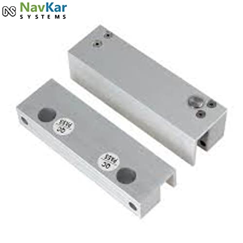 Card Access Control with Fully Frameless Glass Drop Bolt