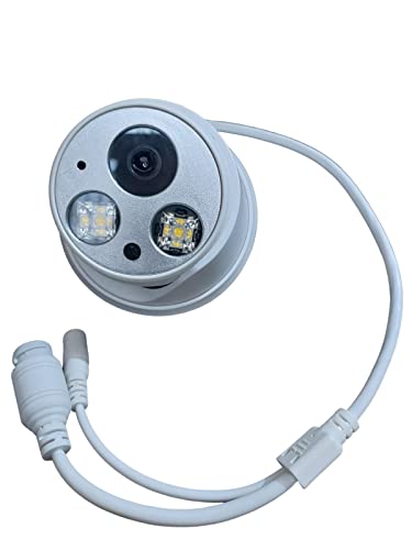 Jensonic 4 MP IP Dome Camera Plastic Body Startlite with Poe, Mic for Indoor Use