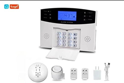 Wireless GSM Security Alarm System with Smoke Sensor