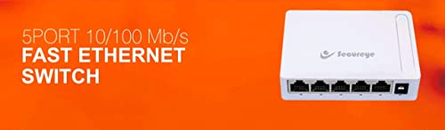 Navkar Systems Secureye 5 Port Desktop Switch