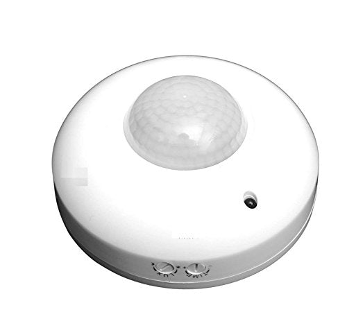 NavKar SYSTEMS 360 Degree PIR Motion Sensor with Light Sensor, Energy Saving Motion Detector Switch with 12 Months Warranty (Ceiling Mounted)