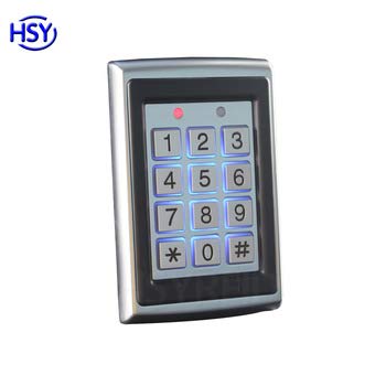 NAVKAR SYSTEMS Waterproof RFID Access Control with Motorized Lock and Power Supply for Wooden Door