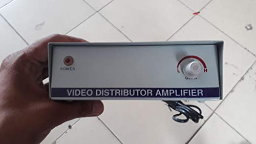 NavKar SYSTEMS 1 in 4 Out Video Distribution Amplifier for CCTV (VDA)