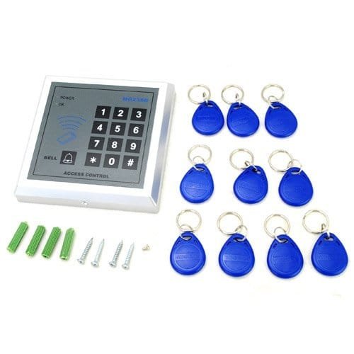 NAVKAR SYSTEMS RFID Proximity Entry Lock Door Access Control System with 10 Keyfobs