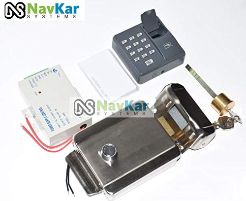 Biometric RFID PIN Access Control System, Electronic Rim Lock, K80 Sup ...