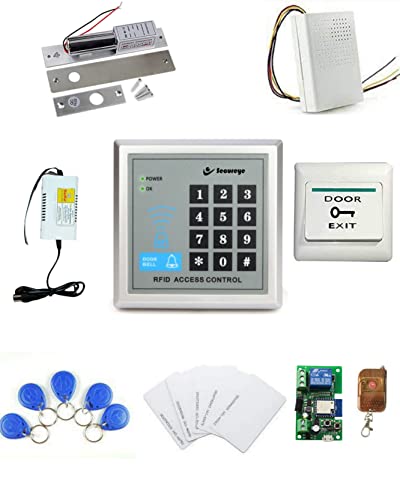 Card Access Control + Drop Bolt Lock with WiFi Receiver