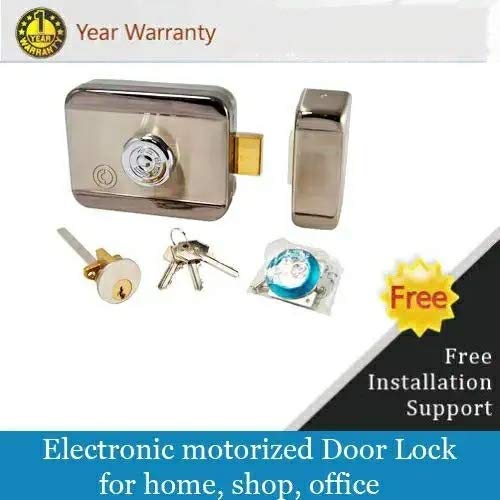 12v Motorised Lock for Metal or Wooden Doors