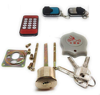 Electronic Lock Motor Operated Silent Outdoor Type Open by RFID Card, Remote, Switch, Security Lock,Steel Door Lock