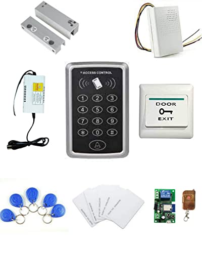 Card Access Control + Fully Frameless Glass Drop with WiFi Circuit