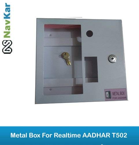 Metal Protective Casing for Realtime T502 Aadhar Enabled Biometric Attendance System