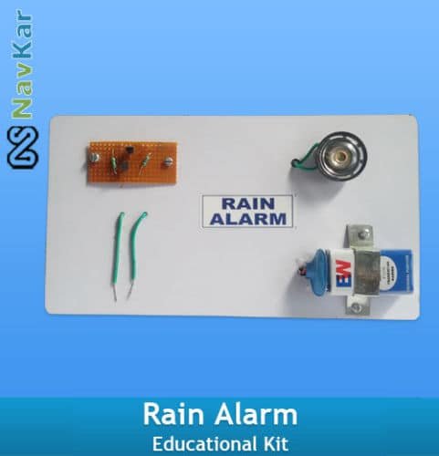 NAVKAR SYSTEMS Rain Alarm (Wooden) | Educational Kits