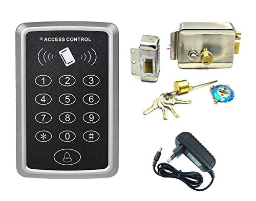 RFID Access Control with Electronic Lock and Power Supply for Metal Door