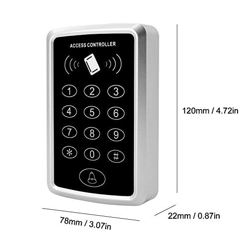 Door Access Controller RFID Reader 125KHz Access Control Keypad Digital Panel Card Reader Home Safety Protection Door Lock System