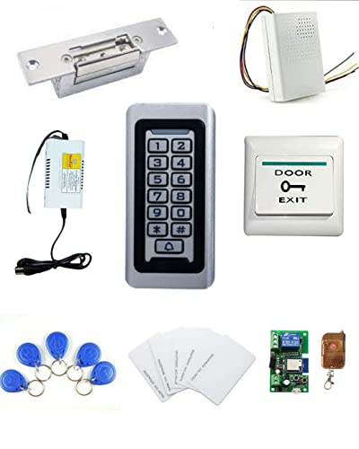 Weatherproof Access Control + Strike Lock with WiFi Receiver