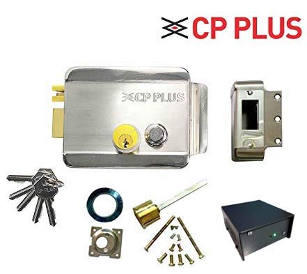 CP Plus Electronic Door Lock + WiFi Power Supply+3 Remote