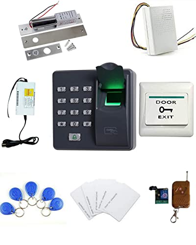 Biometric Access Control with Drop Bolt Lock