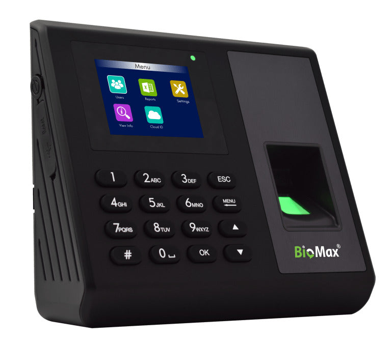 BIOMAX N-BM30W PRO FINGERPRINT TIME ATTENDANCE WITH ACCESS CONTROL